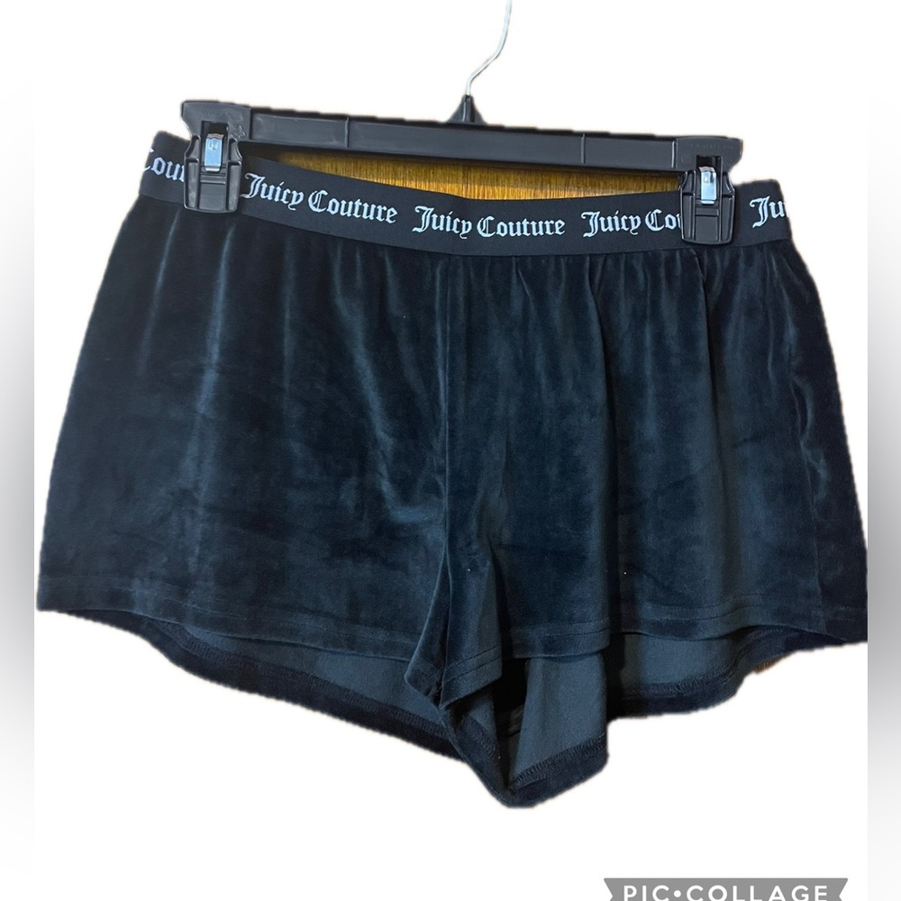 NWOT Juicy Couture Black Sleepwear Shorts